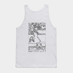 Kyrie Irving Line Art Tank Top